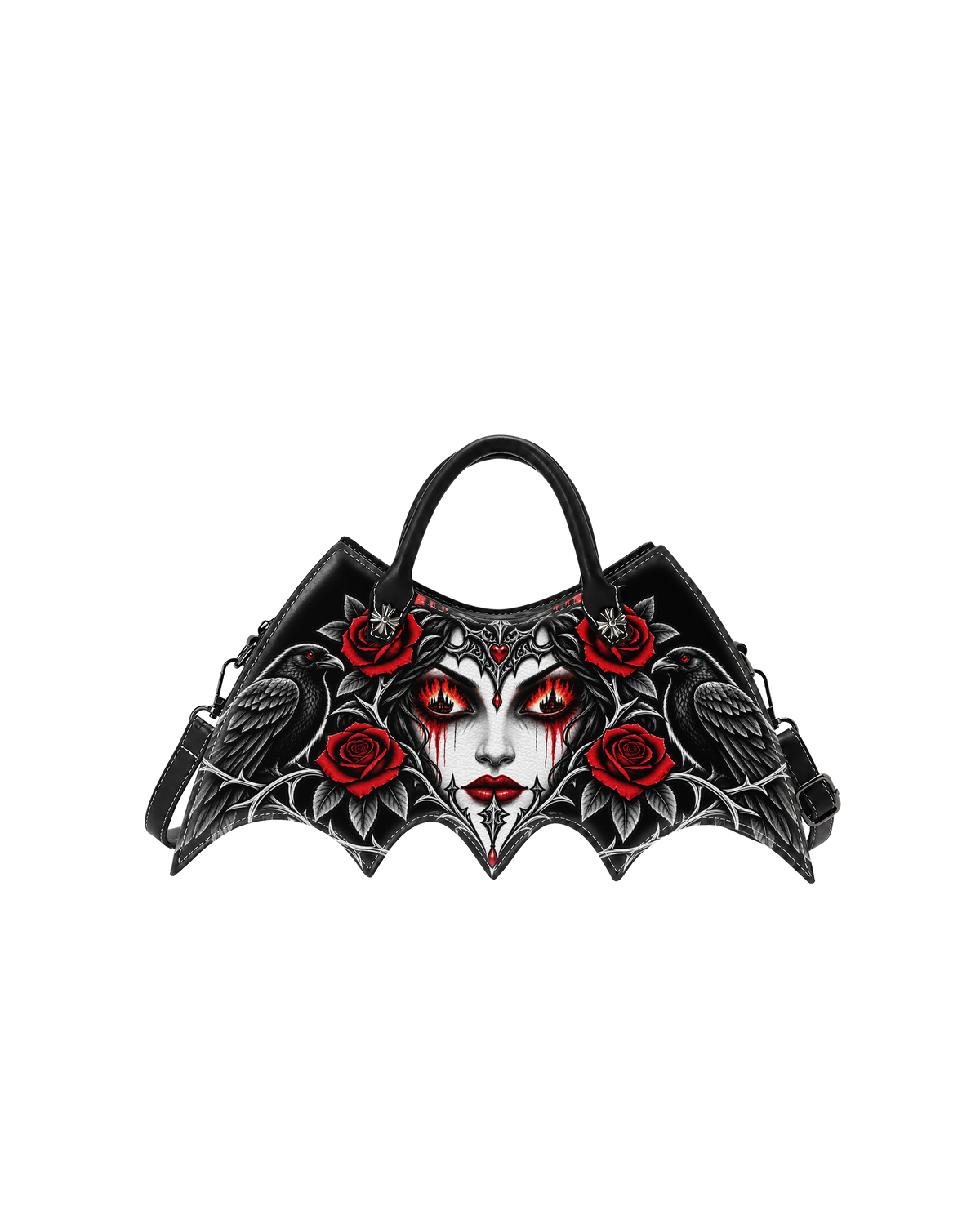Raven Queen Bat Wing Bag