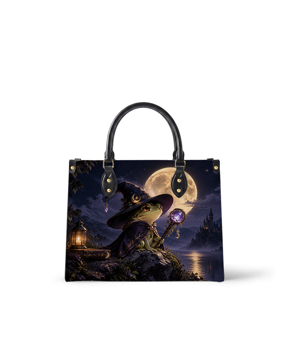Toad Whisper Leather Handbag