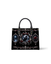 Midnight Vow Leather Handbag