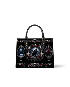 Midnight Vow Leather Handbag