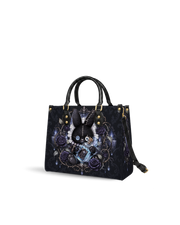 Vialfable Leather Handbag