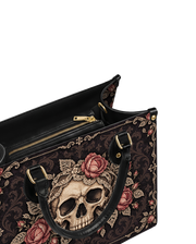 Lace Bone Leather Handbag