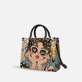 Pop Girl Leather Handbag