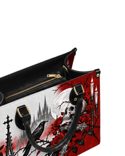 Raven Rose Leather Handbag