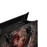Ember Wings Leather Handbag