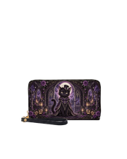 Vespercat  Long Zip Wallet