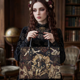 Phantom Strings Leather Handbag