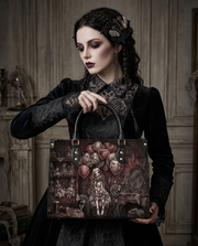 Velvet Shadows Leather Handbag
