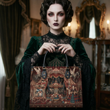 Gothic Circus Leather Handbag