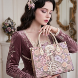 Flower hope Leather Handbag