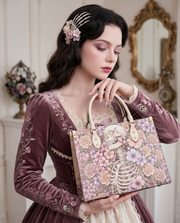 Flower hope Leather Handbag