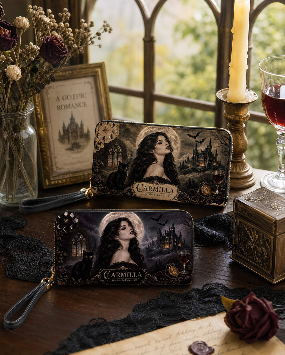 Carmilla Long Zip Wallet