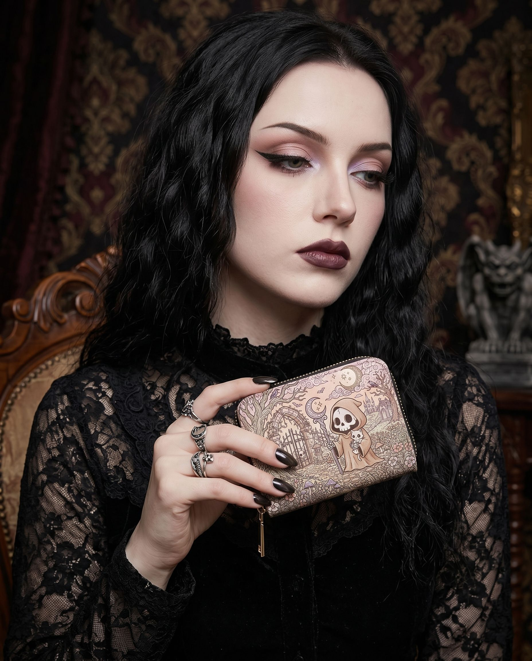 Bone Tales Mini Wallet
