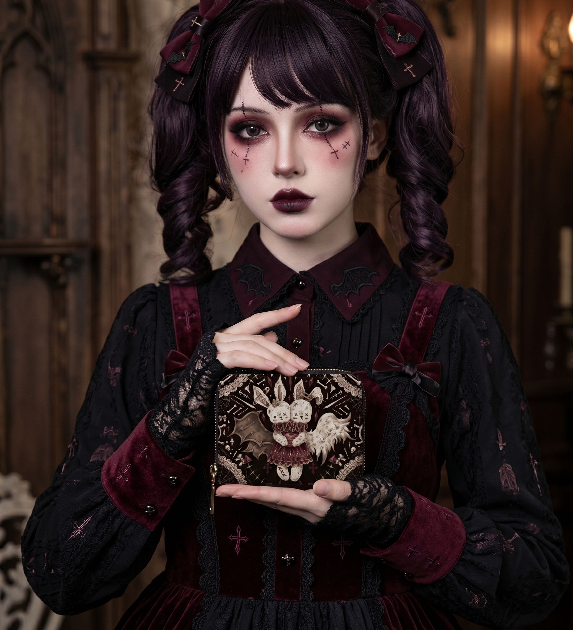 Dollhouse Noir Mini Wallet