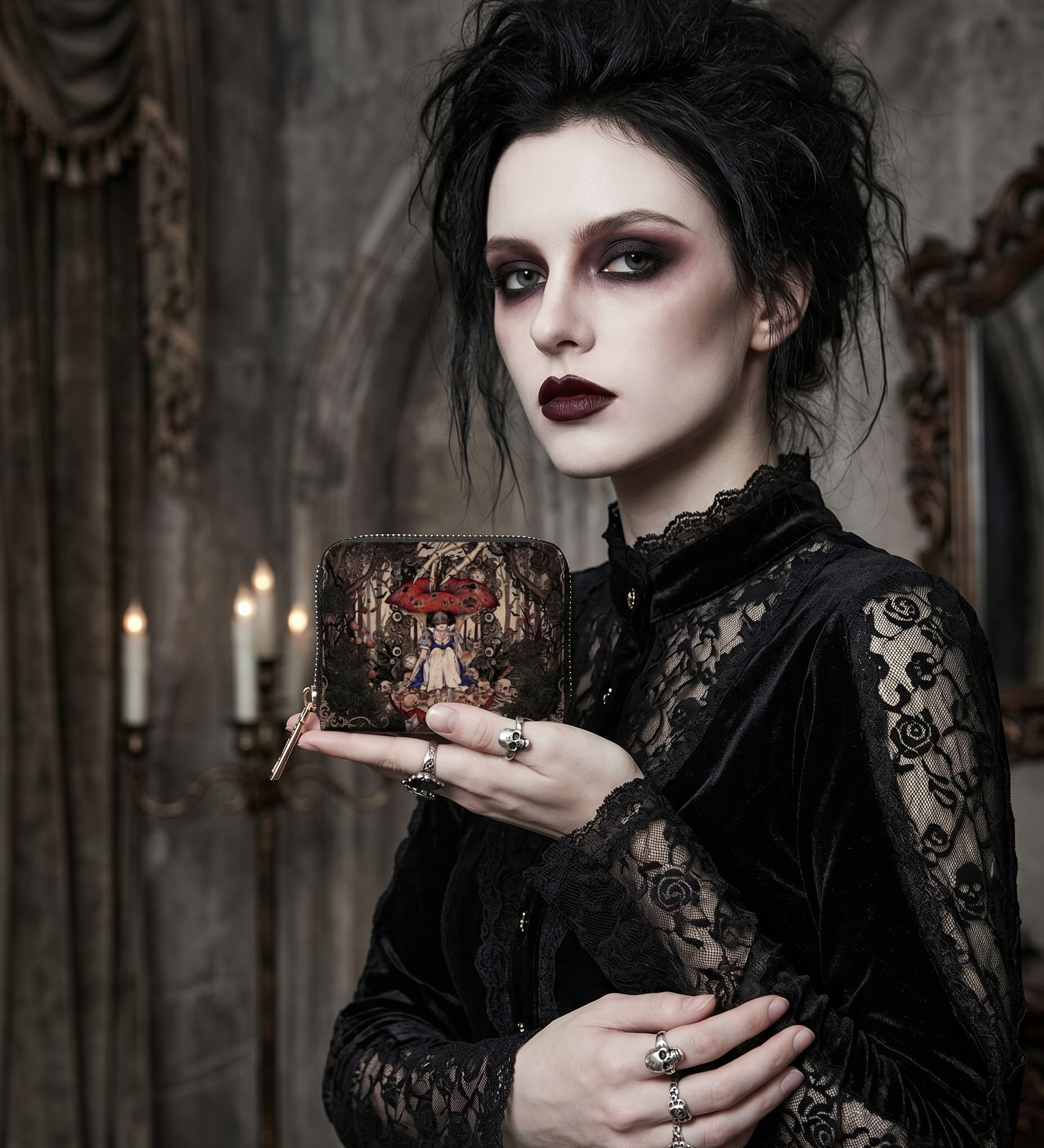 Poison Apple Mini Wallet