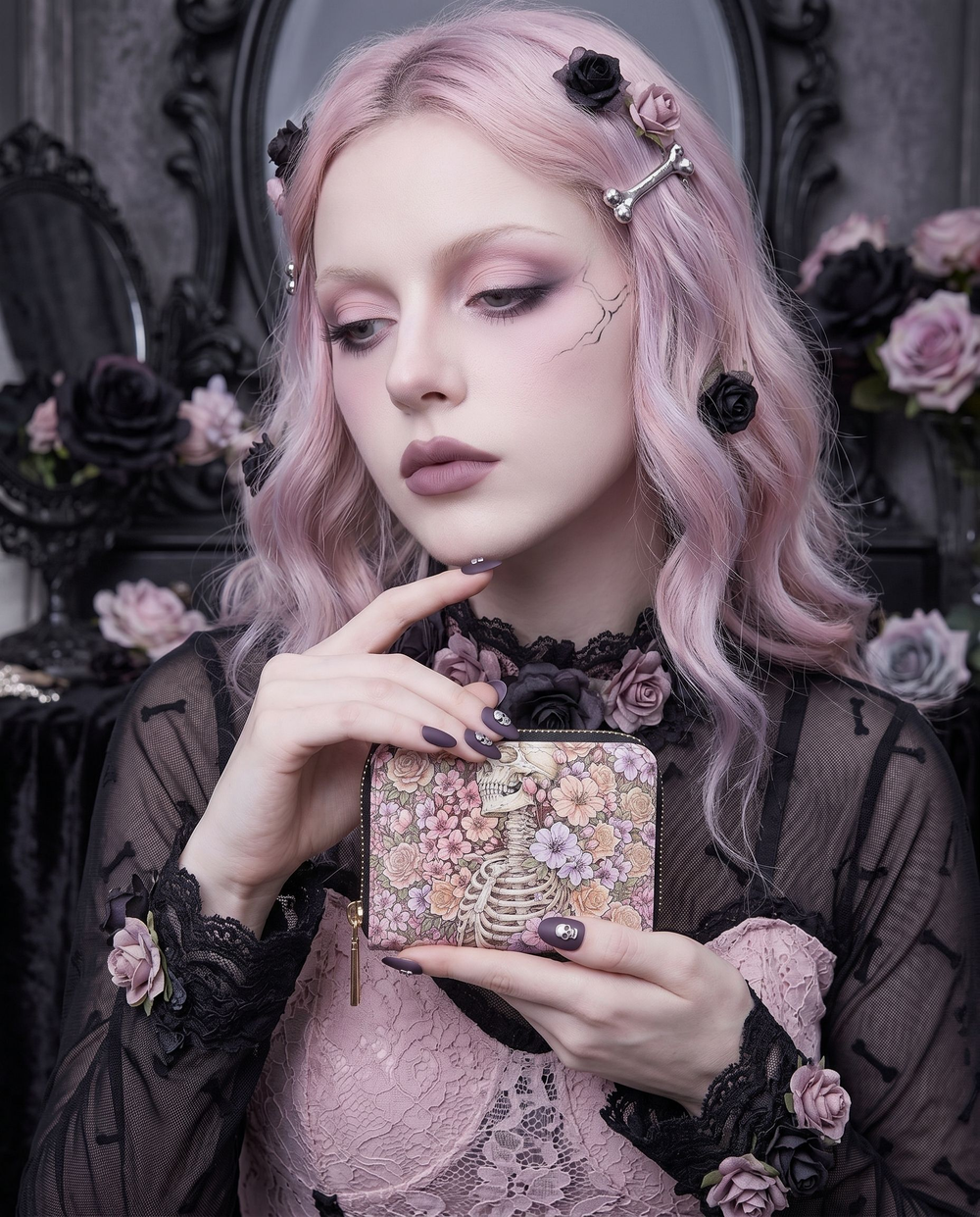 Flower hope Mini Wallet
