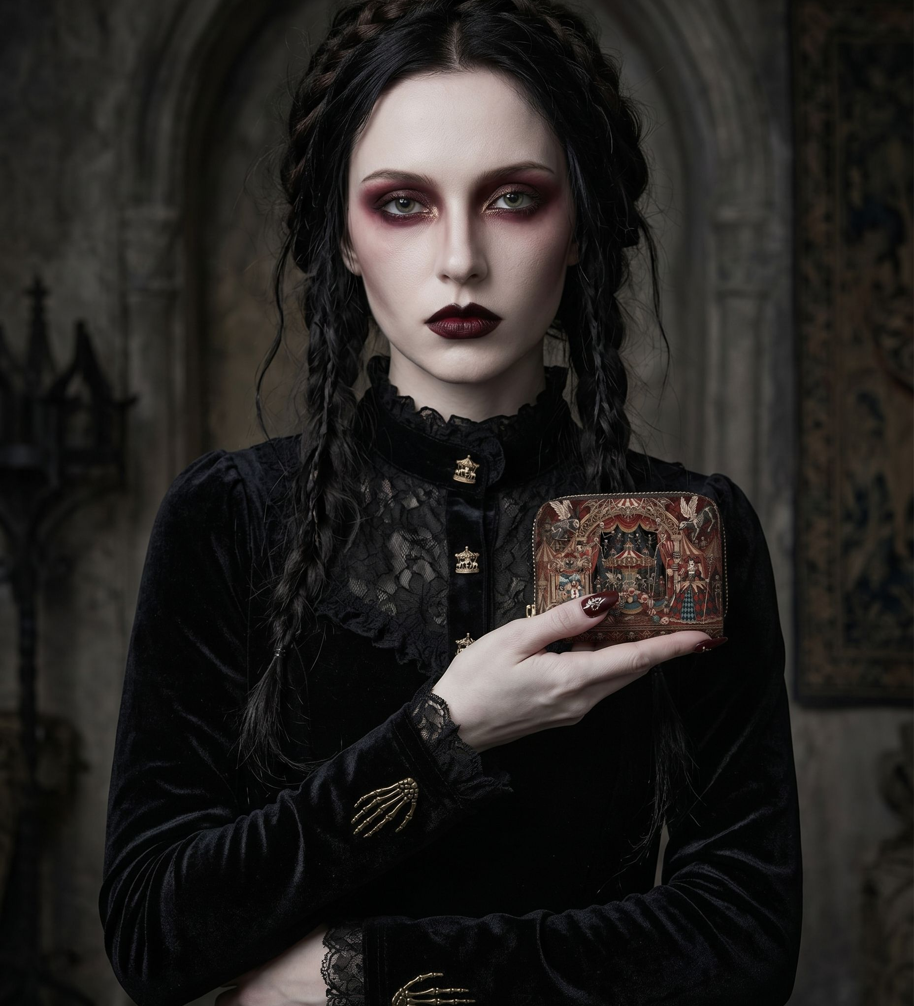 Gothic Circus Mini Wallet