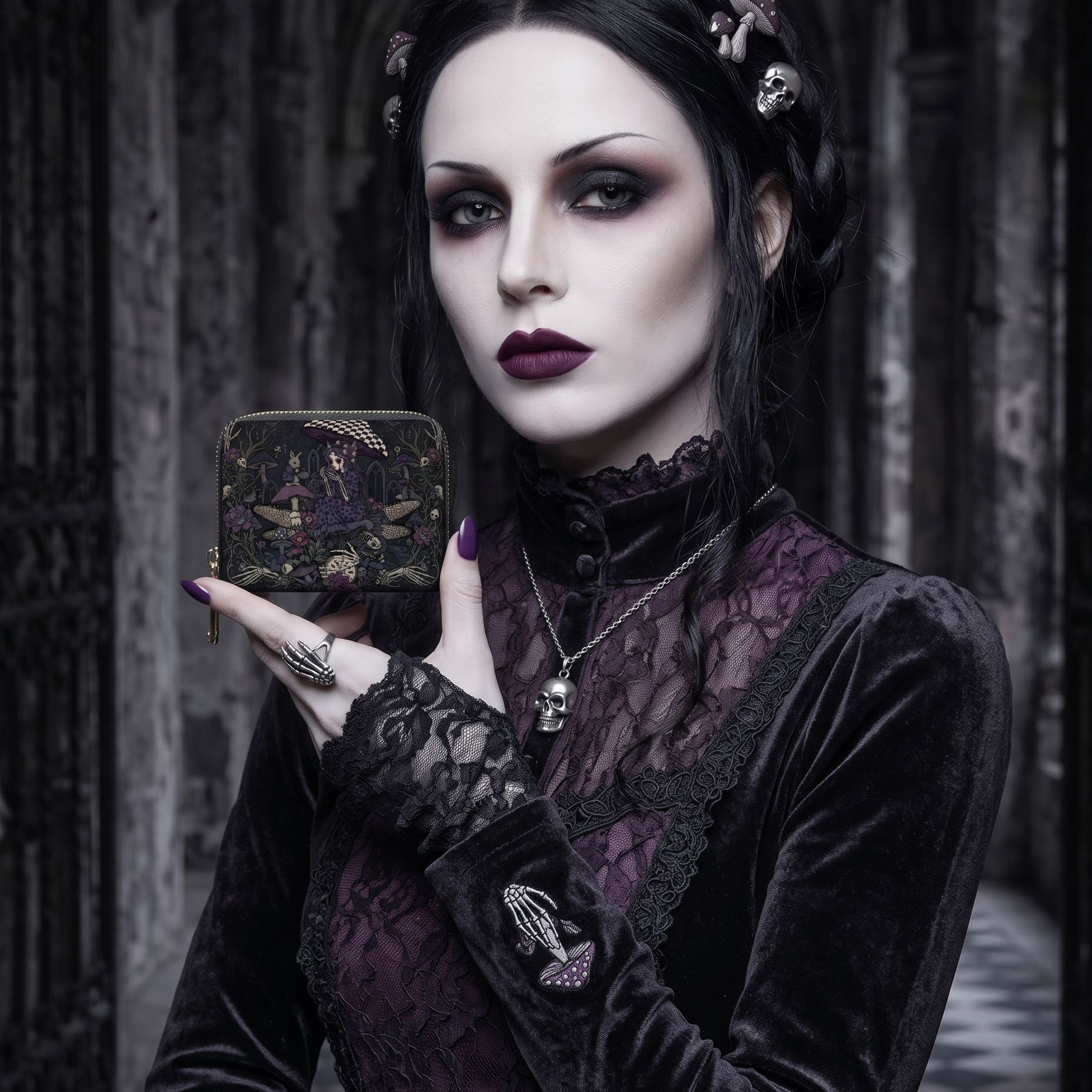 Poison Garden Mini Wallet