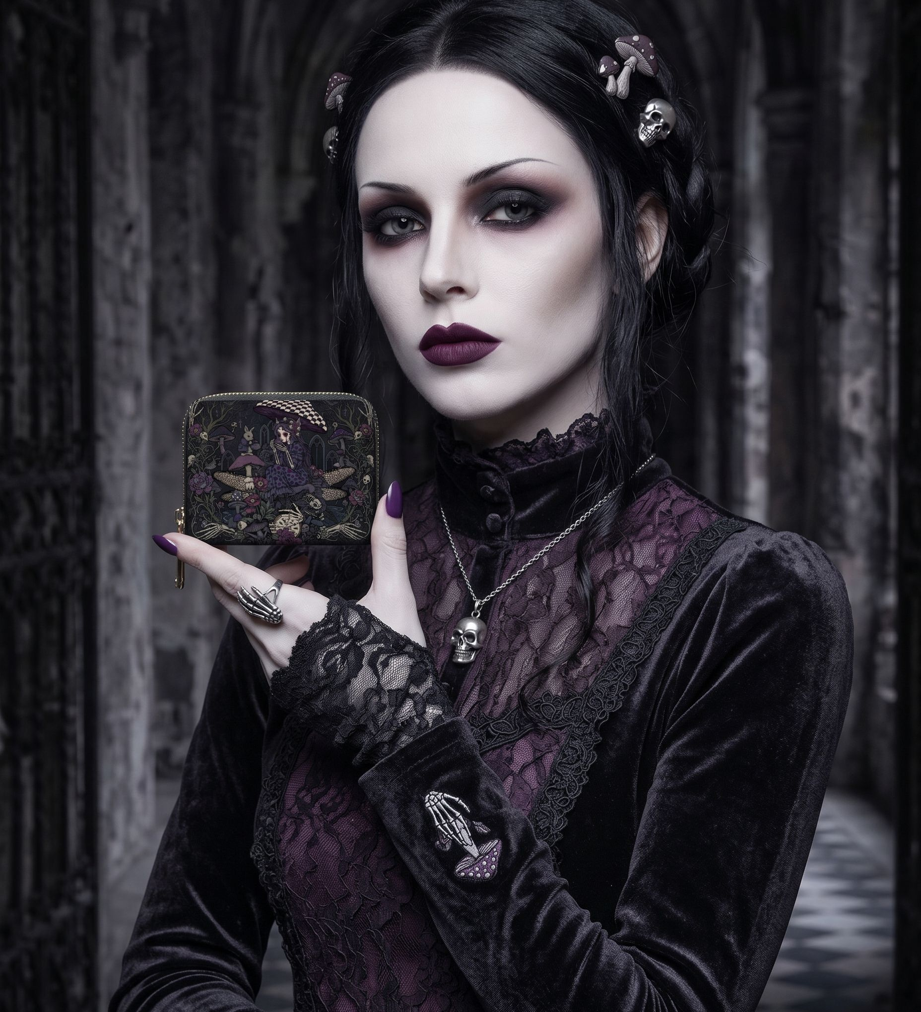 Poison Garden Mini Wallet