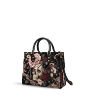 Widow's Web Leather Handbag