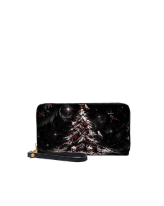Crimson Noel Long Zip Wallet