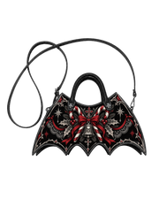 Ribbon Cane Bat Wing Bag