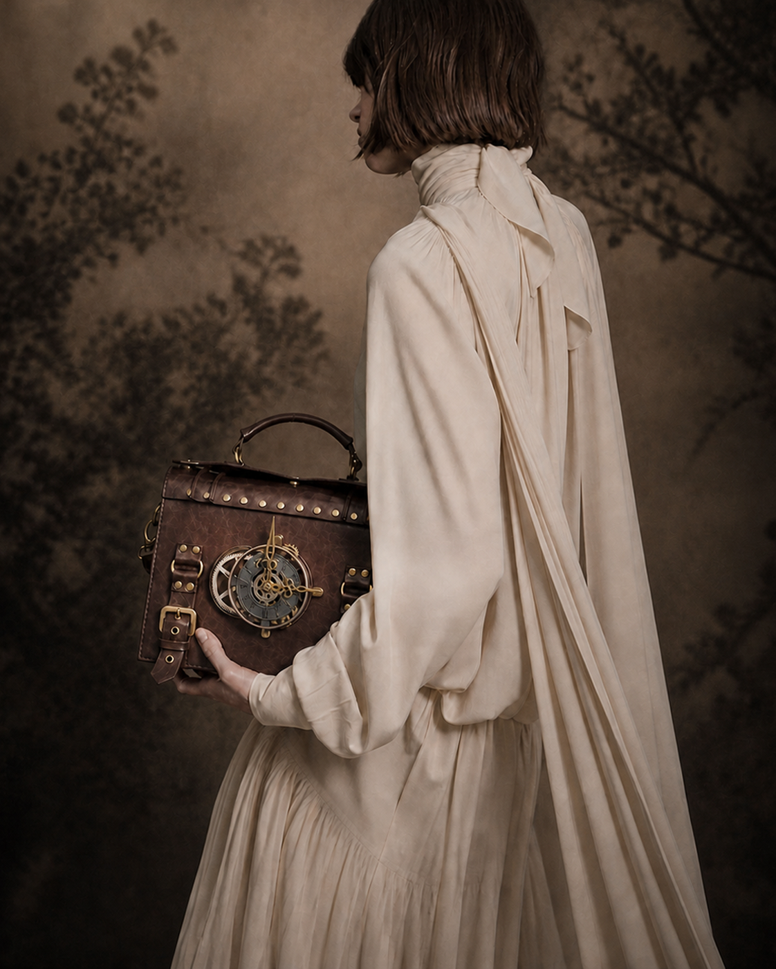 Chronos Gear Steampunk Satchel Bag