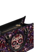 Violet Yule Leather Handbag
