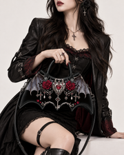 Forbidden Heart Bat Wing Bag