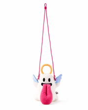 Trick-or-Treat Angel Halloween Tongue-Out Ghost Bag