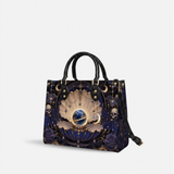 Pearl Cosmos Leather Handbag