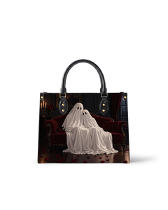 Ghost Lovers Leather Handbag