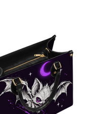 Night Wing Leather Handbag