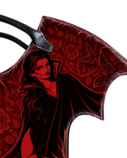 Crimson Bat Wing Bag