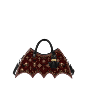 Crimson Hallow Bat Wing Bag