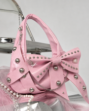 Sweet Chaos Rivet Bow Hobo
