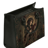 "Byzantium Tear" Leather Handbag