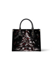 Crimson Noel Leather Handbag