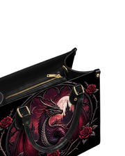 Night Dracon Leather Handbag