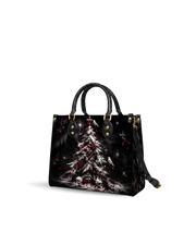 Crimson Noel Leather Handbag
