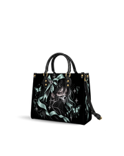 Teal Requiem Leather Handbag