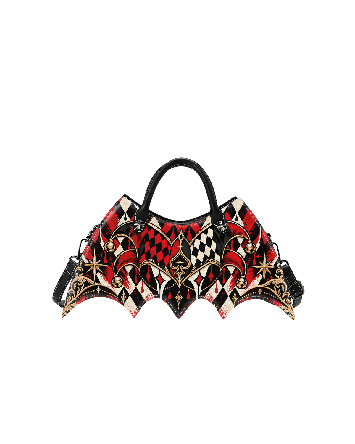 Fool's Night Bat Wing Bag