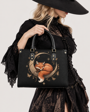 Moon Fox Leather Handbag
