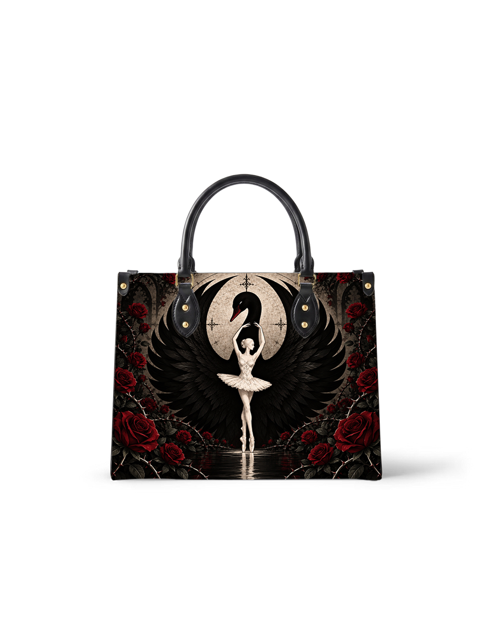 Rose Waltz Leather Handbag