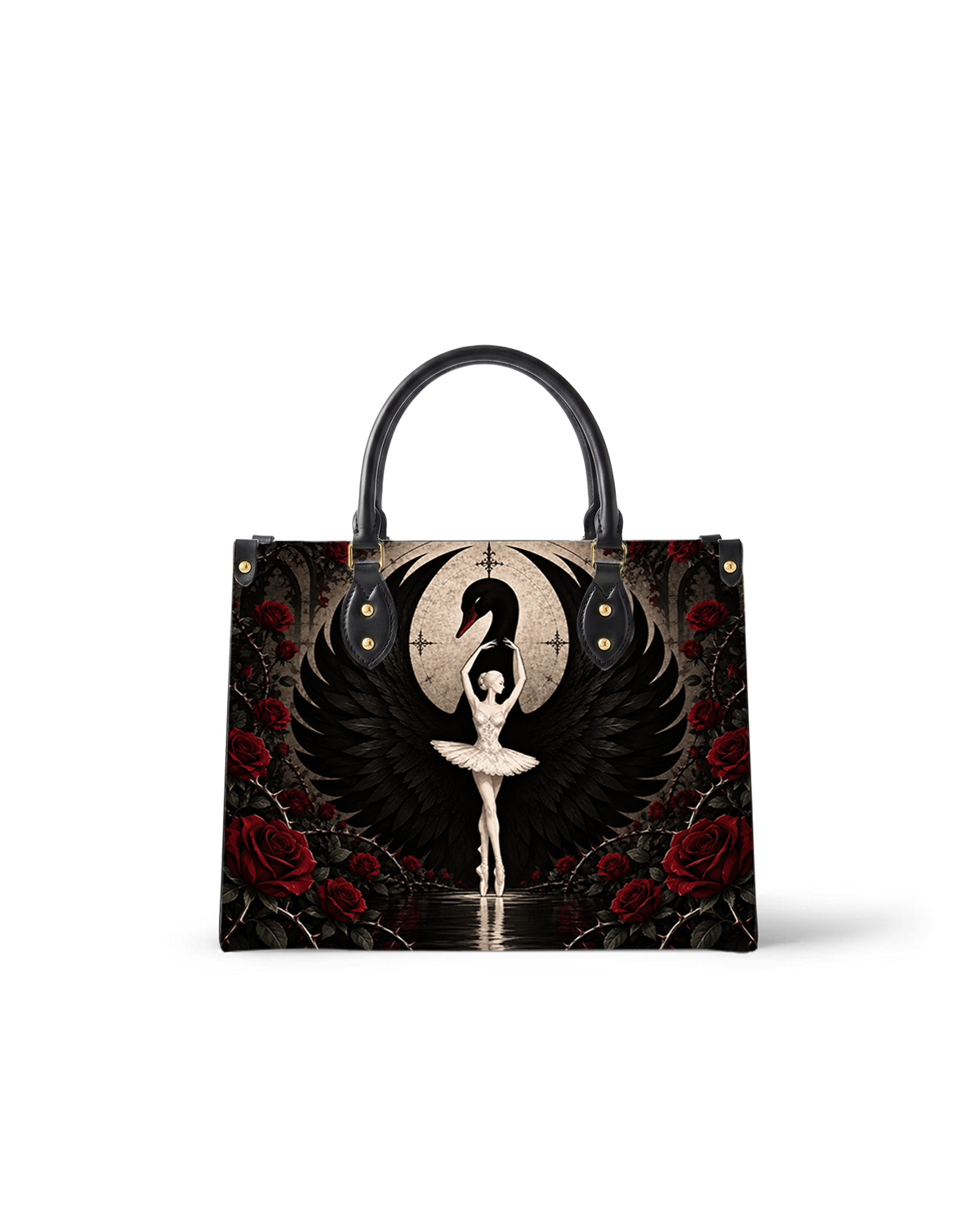 Rose Waltz Leather Handbag