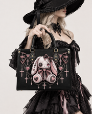 Broken Doll Leather Handbag