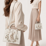 Lapinelle Leather Handbag