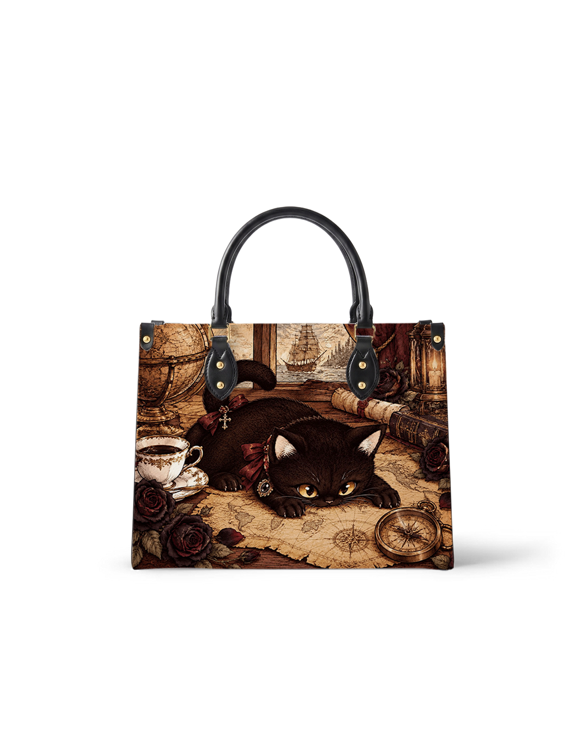 Vintage Quest Leather Handbag