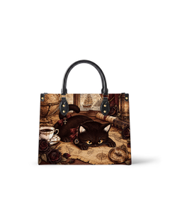 Vintage Quest Leather Handbag