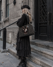 Fawn Requiem Leather Handbag